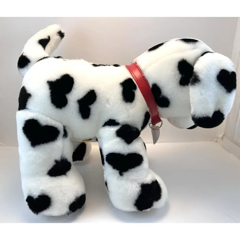 Build A Bear Be Mine Dalmatian Plush Puppy Dog Heart Patch Original Necklace 09 - Picture 11 of 11